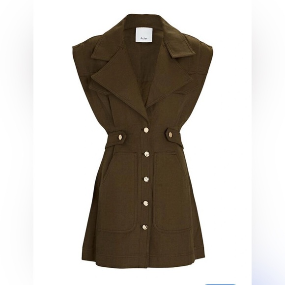 Acler Dresses & Skirts - Acler Olive Mini Dress